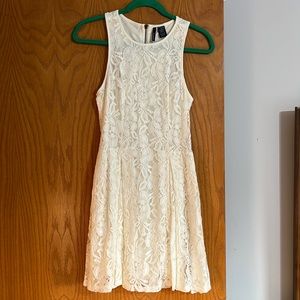Beautiful cream floral dress
